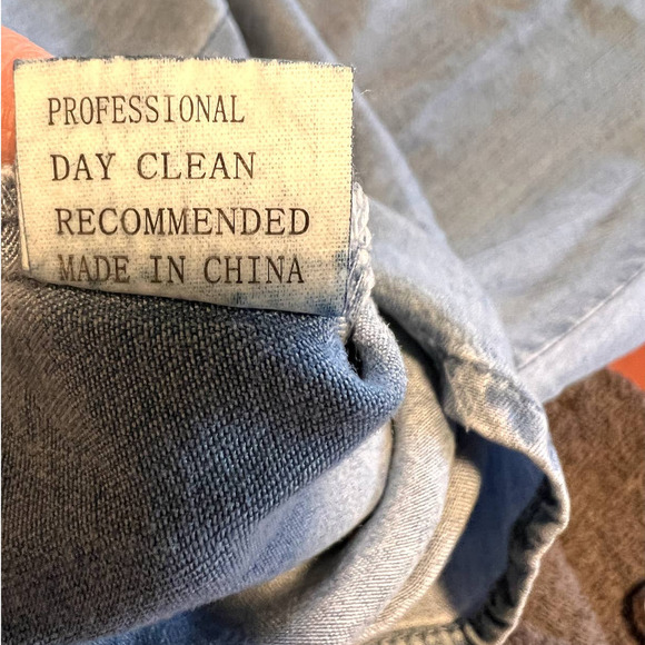 Zilcremo, Chambay Blue Shirt Dress, Mini, Soft Cotton, M - Picture 15 of 16